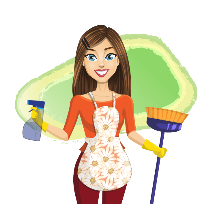 free-beautiful-housekeeper-clipart.png